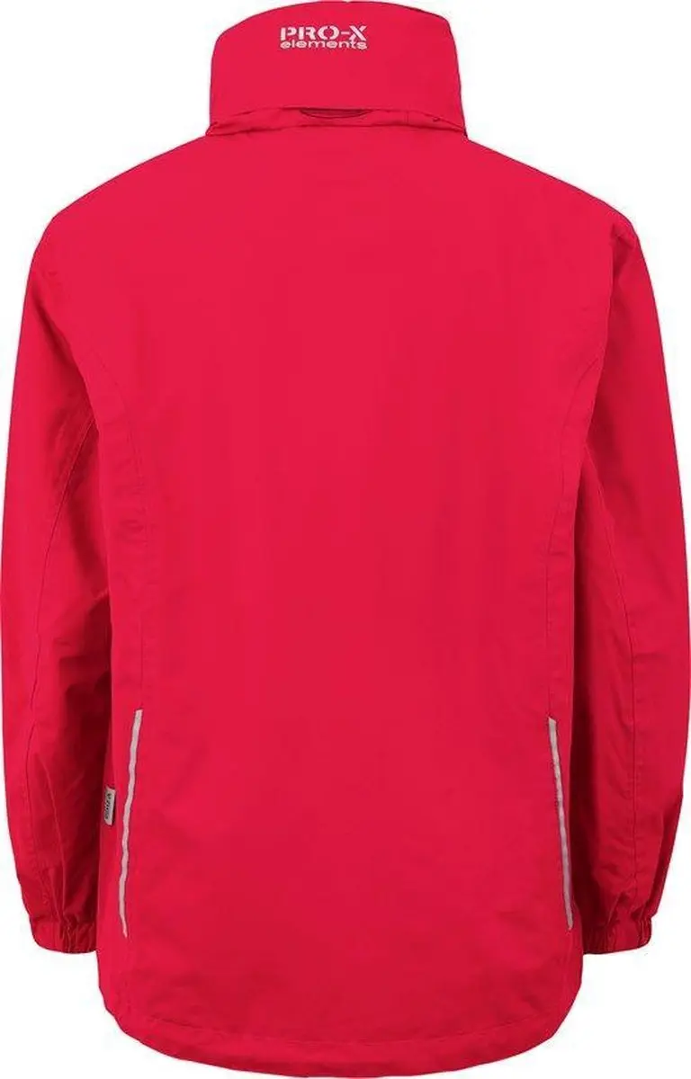 Pro-X Elements Finn Kinderregenjas - 10000mm waterdicht - Rood 176 - afbeelding 2 van 2