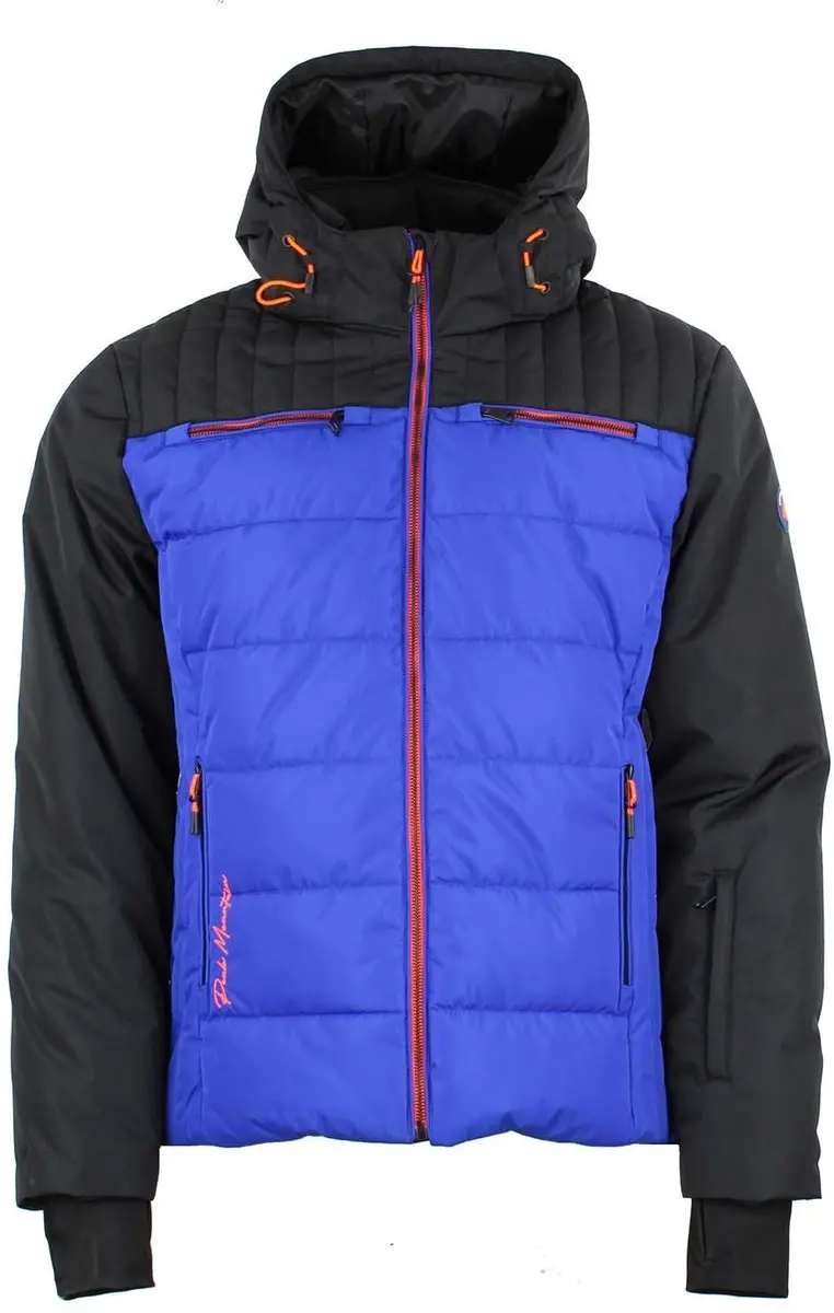 Peak Mountain Cadalpi Ski-jack - Zwart/Royal Blauw - afbeelding 3 van 5
