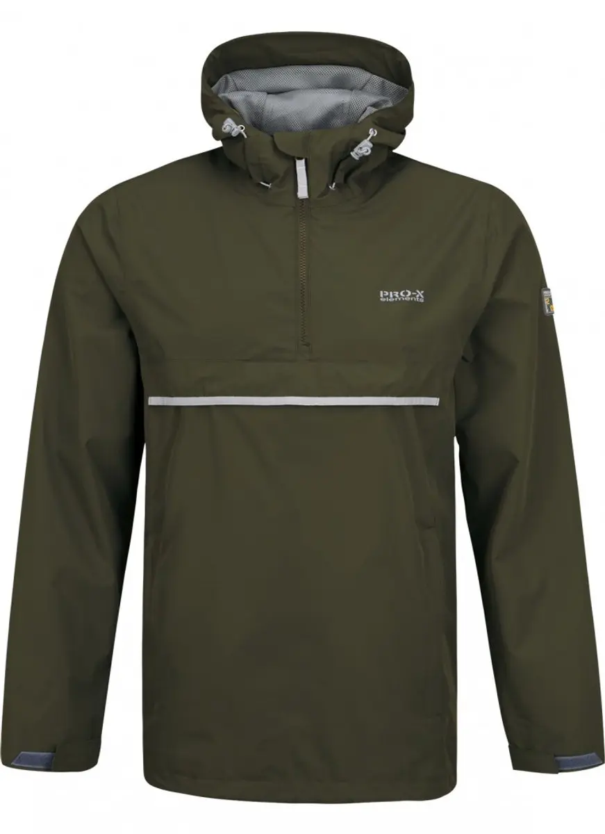 Dark Olive heren regenjas Dani van Pro-X Elements L