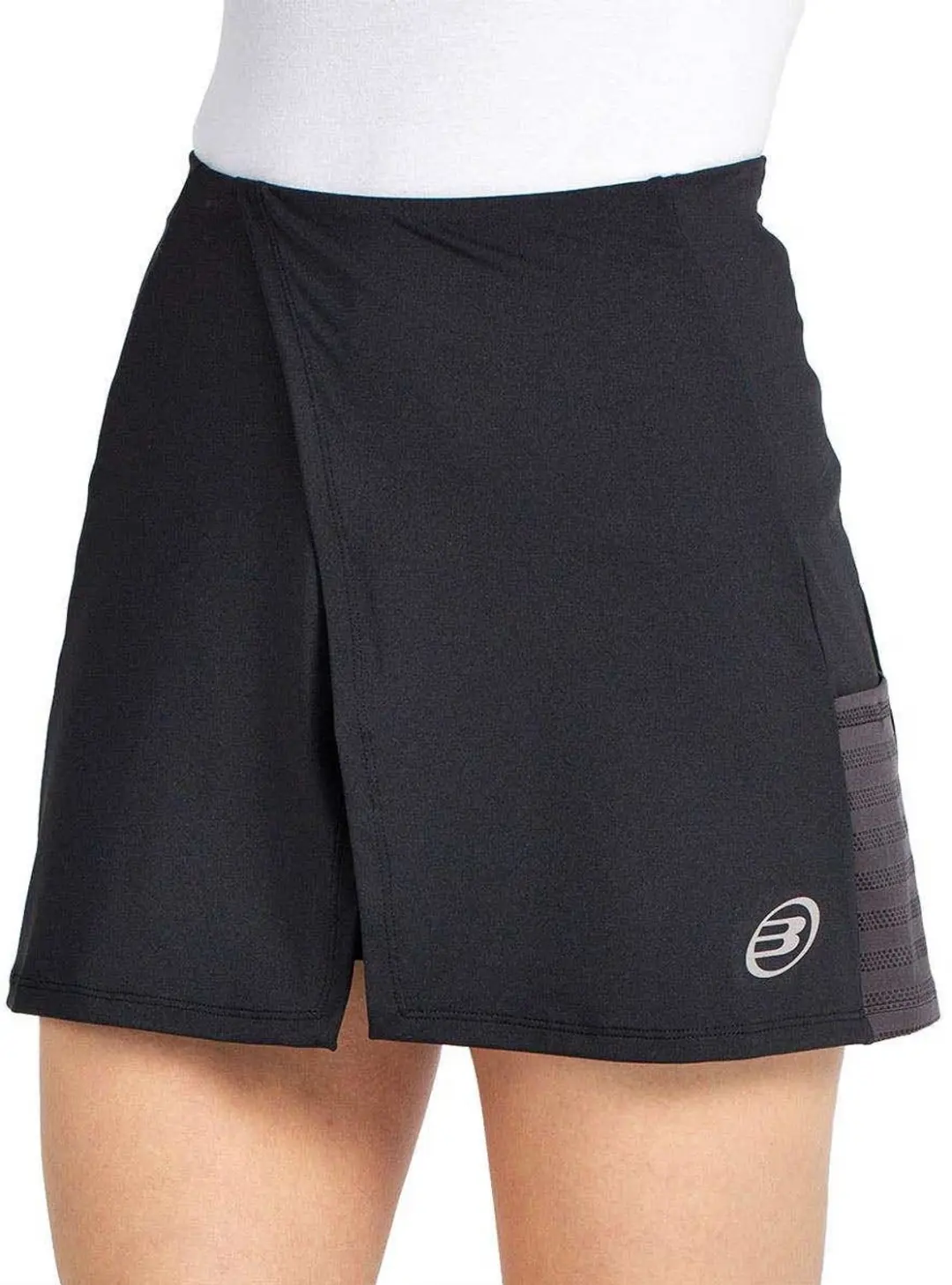 Falda Bullpadel Diya Bx63430000 Azabache Mujer S