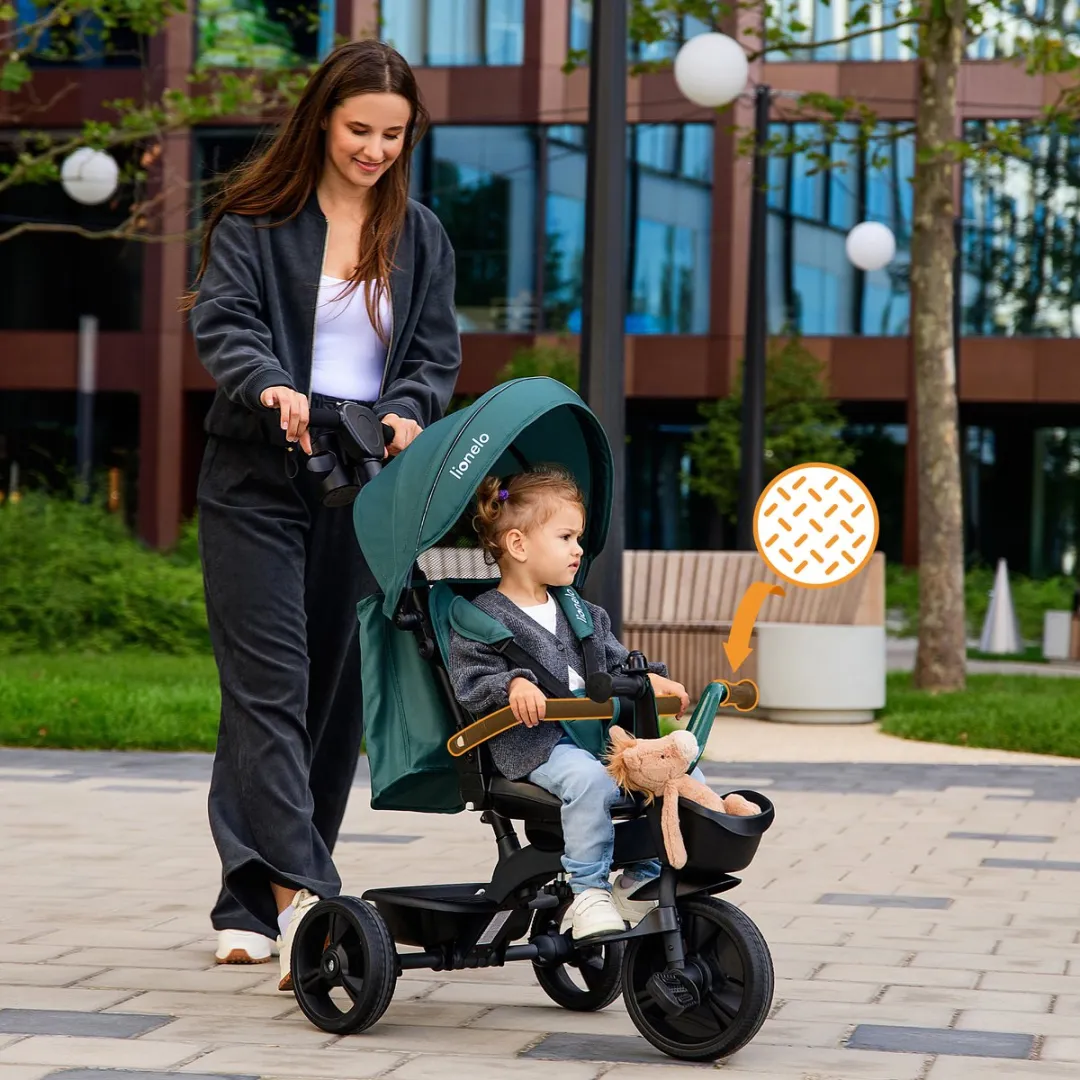Lionelo Kori Driewieler 2-in-1 - Rood