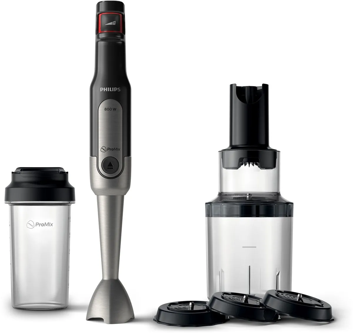 Philips Viva HR2656/90 Staafmixer 800W - Zwart/RVS