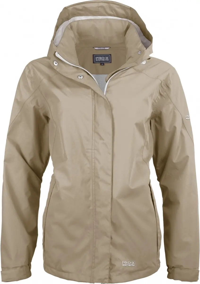 Beige dames regenjas Carrie van Pro-X Elements S