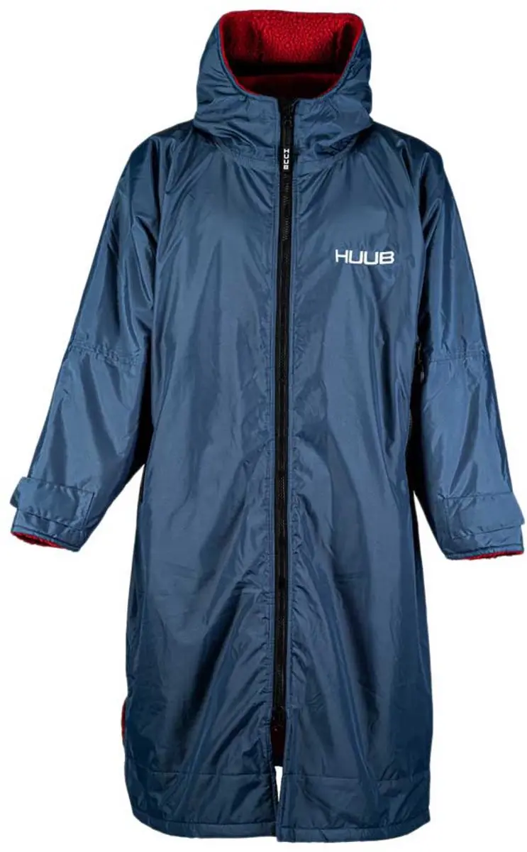 Huub Junior Badjas Junior Parka Blauw S-M
