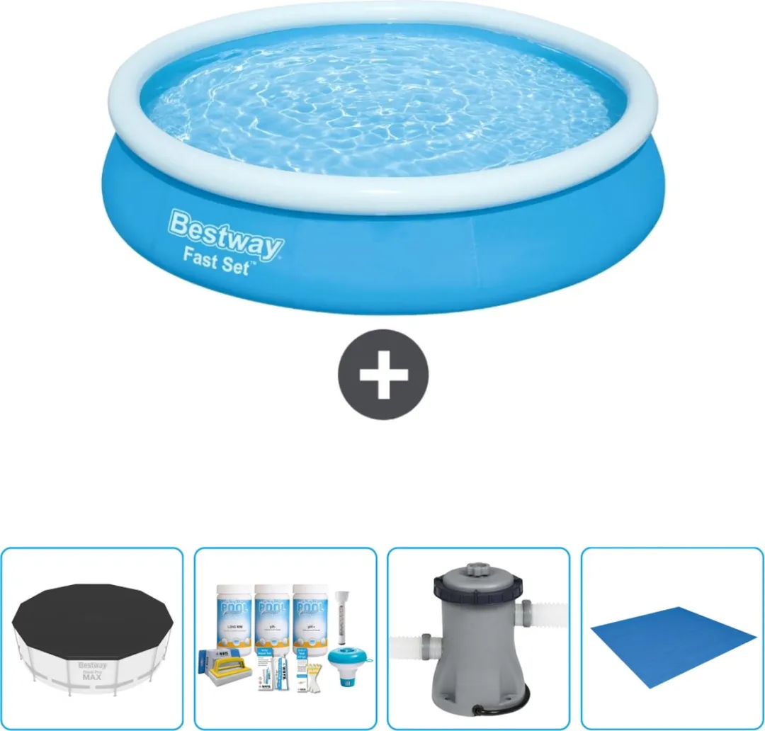 Bestway Fast Set Rond Zwembad 366x76cm