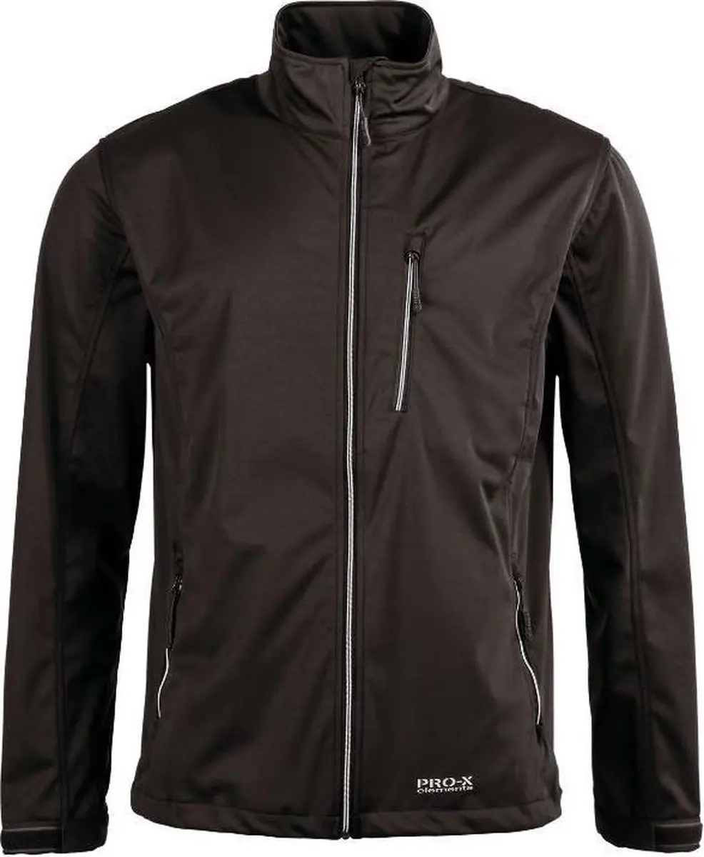 Pro-x Elements Outdoorjas Dario Heren Polyester Antraciet Mt S