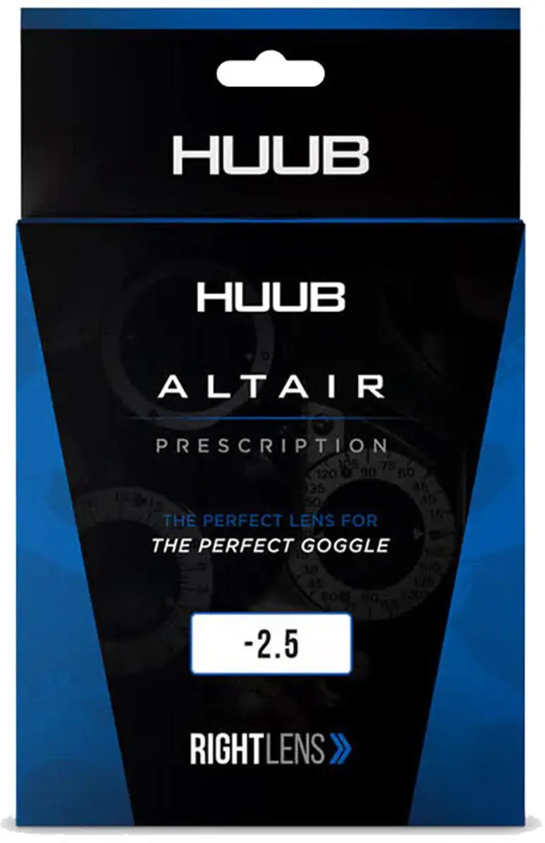 Huub Altair Rechter Optische Lens Transparant -4.5