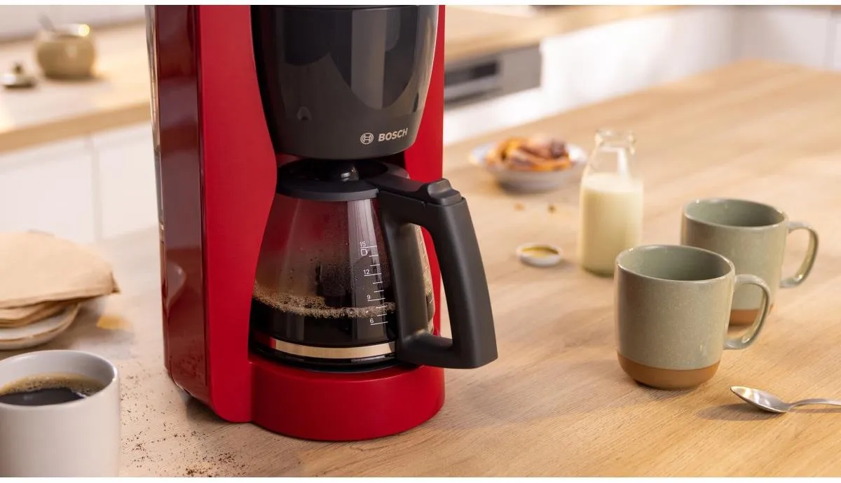 Bosch TKA2M114 MyMoment Koffiezetapparaat - 12 Kopjes - 1.4L - Rood