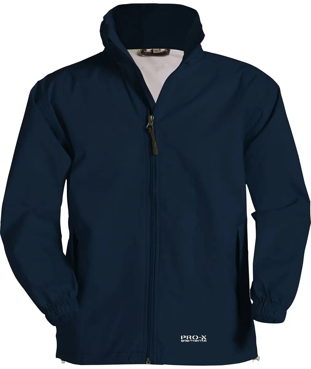 Pro-x Elements Regenjas Richwood Junior Polyamide Navy Mt 176