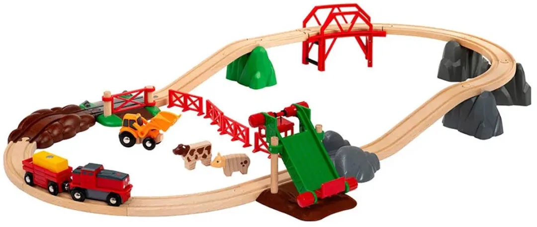 BRIO Boederijdierenset 33984 - 30 Stukken - Multicolor