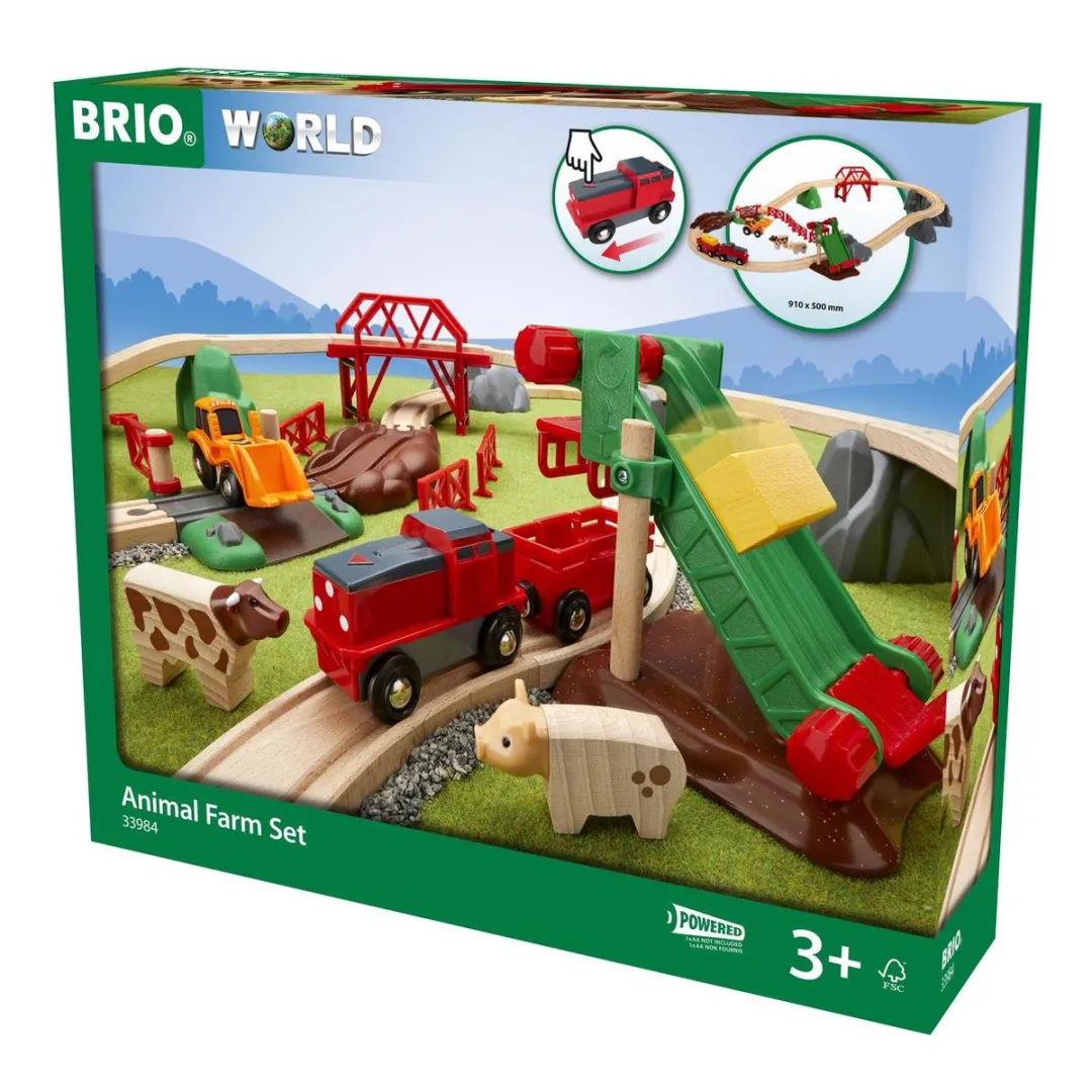 BRIO Boederijdierenset 33984