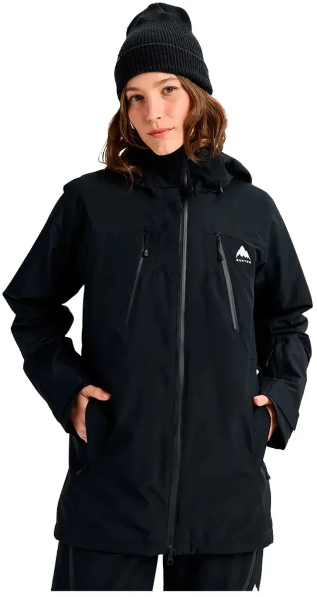 Burton Reserve 2l 3in1 Gore-tex® Jas Zwart L Vrouw