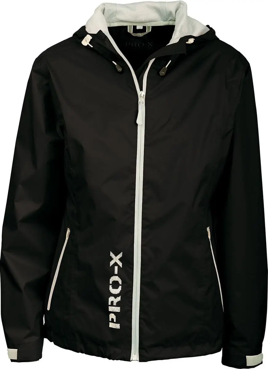 Pro-x Elements Outdoorjas Flash Dames Polyamide Zwart Maat 36
