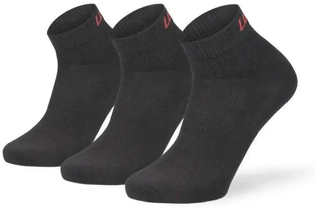 Lenz Performance Tech Korte Sokken 3 Paren Zwart EU 39-42