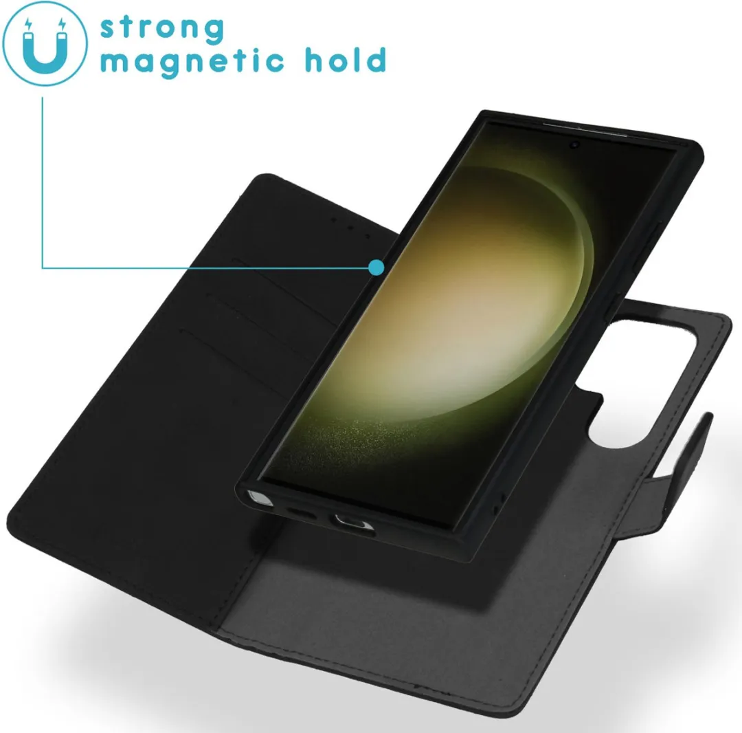 Imoshion Hoesje Samsung Galaxy S24 Ultra 3 Pasjes - Zwart