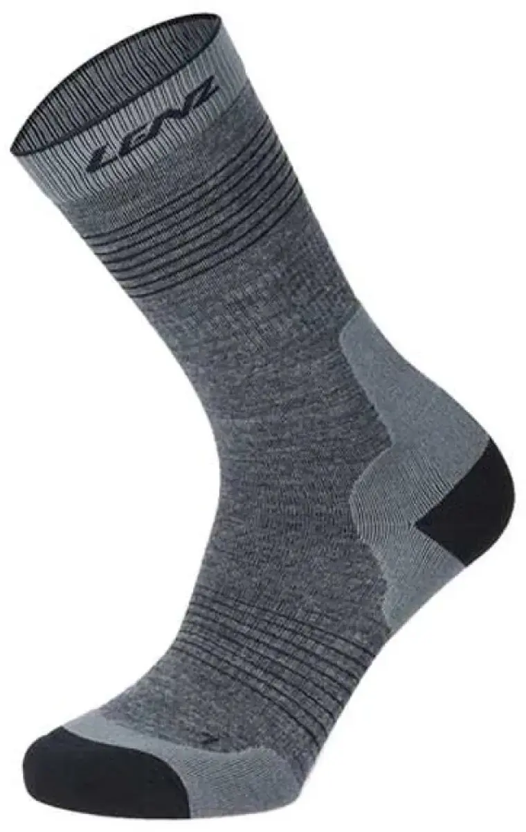 Lenz Merino Outdoor 1 Mid Half Lange Sokken Grijs EU 42-44