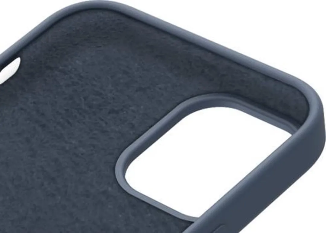 Azuri iPhone 12/Pro Siliconen Hoesje Blauw AZCOVSILIPH12P-BLU