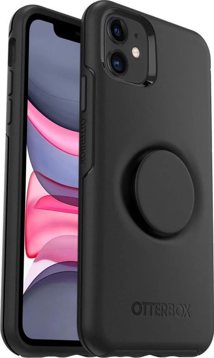 OtterBox Pop Symmetry Case iPhone 11 - Zwart - 77-62507