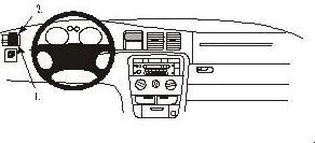 Brodit Proclip Left Mount 802227