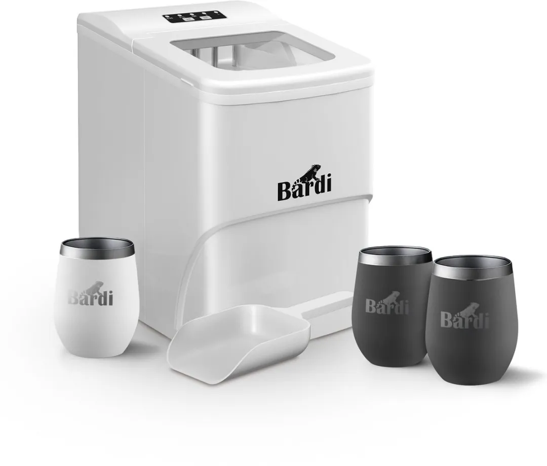 Bardi Deluxe IJsblokjesmachine Set 2L