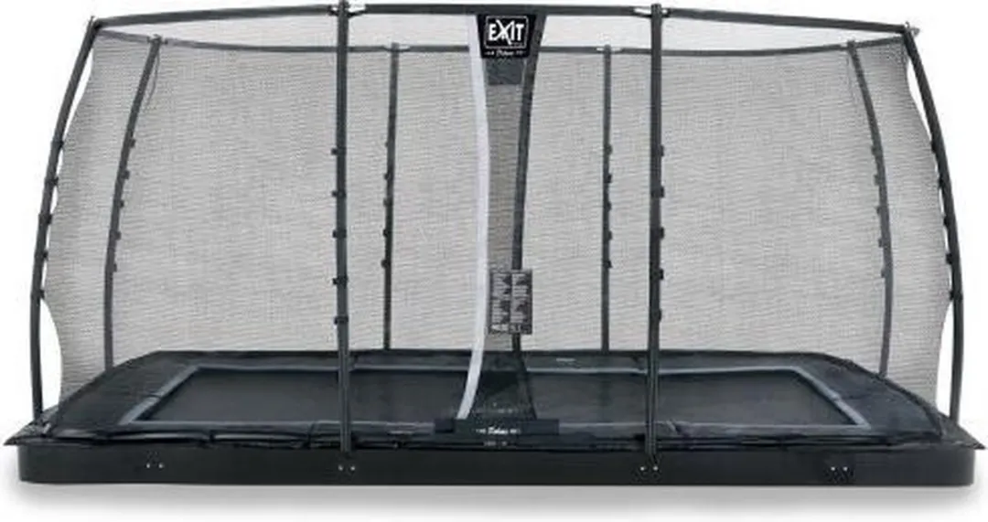 EXIT Dynamic Groundlevel Trampoline 427cm - Zwart