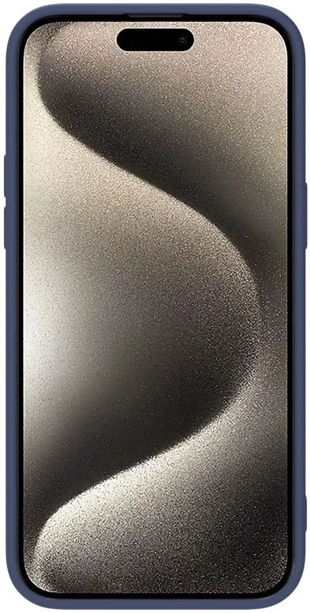 Nillkin CamShield Hoesje iPhone 15 Pro - Blauw