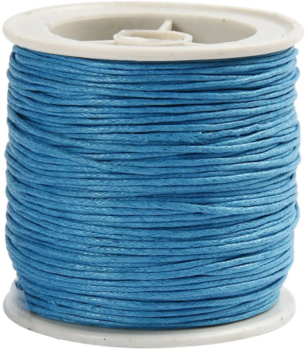 Creativ Company Katoenkoord 1mm Turquoise 40m