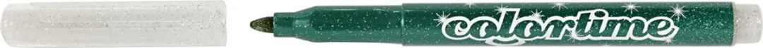 Colortime Glitterstiften Set - 6 Stuks