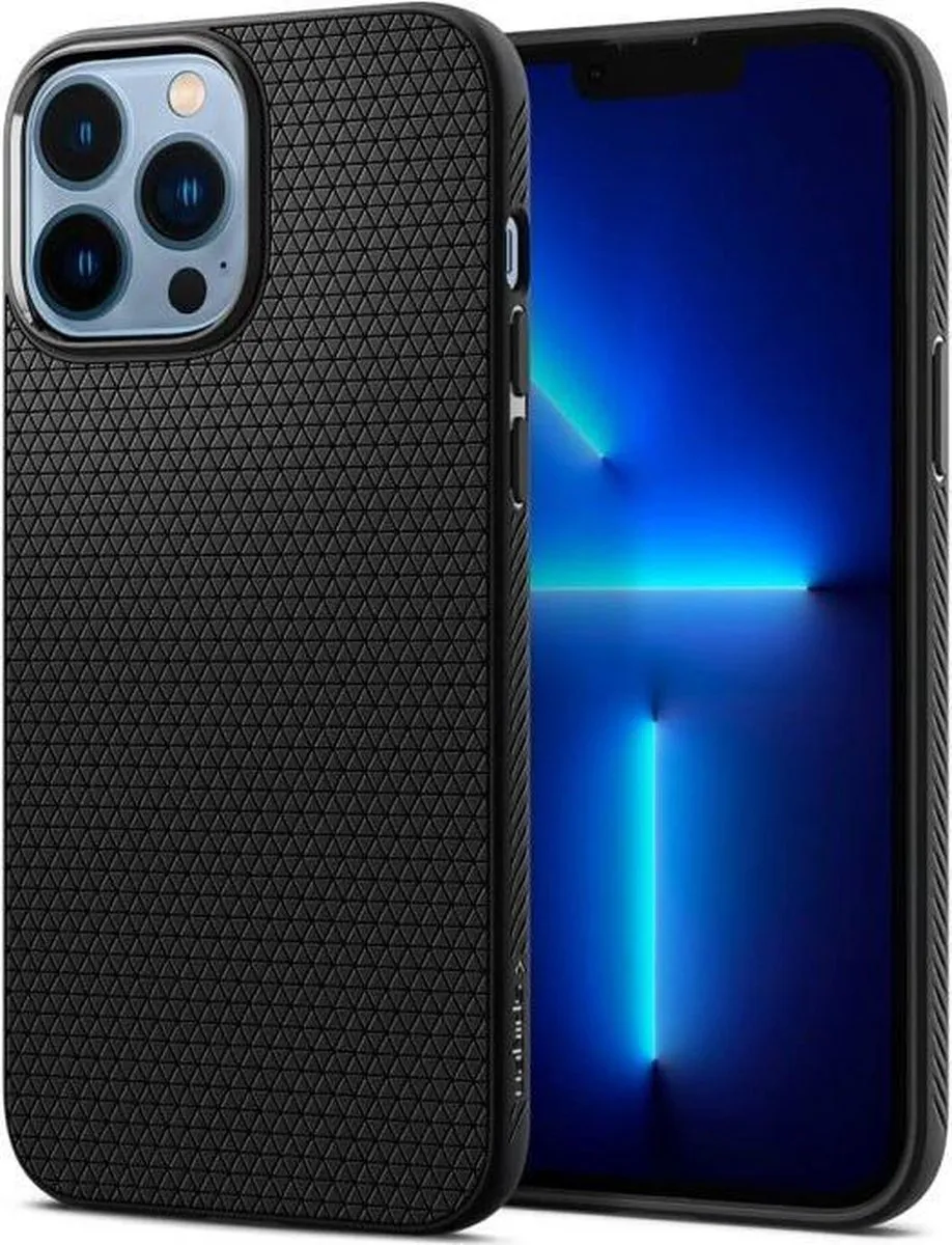 Spigen Liquid Air TPU Hoesje iPhone 13 Pro Max - Blauw