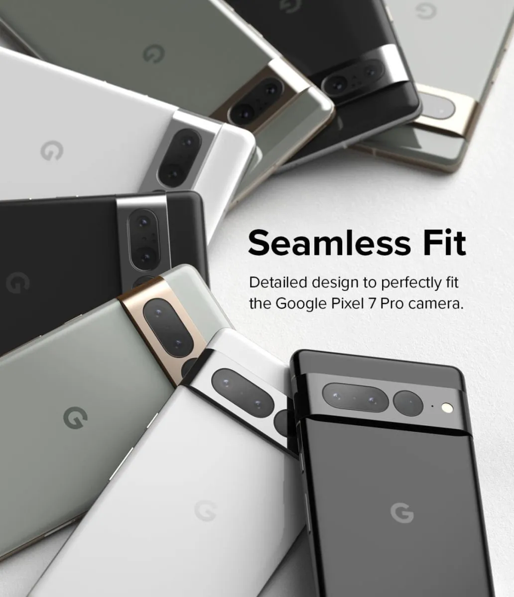 Ringke Google Pixel 7 Pro Camera Beschermglas - 3 Stuks