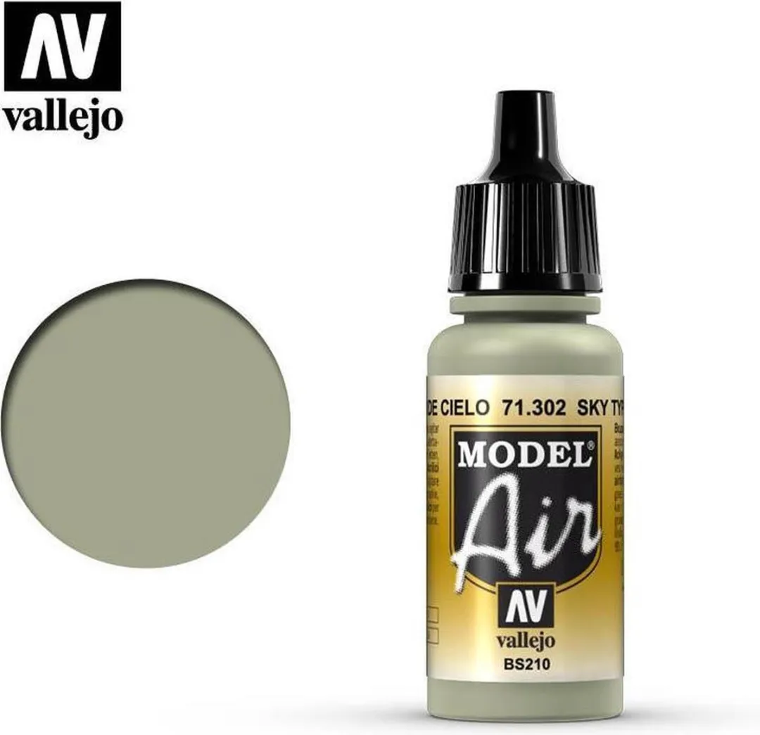 Vallejo Model Air Sky Type S Acrylverf 17ml - Multi