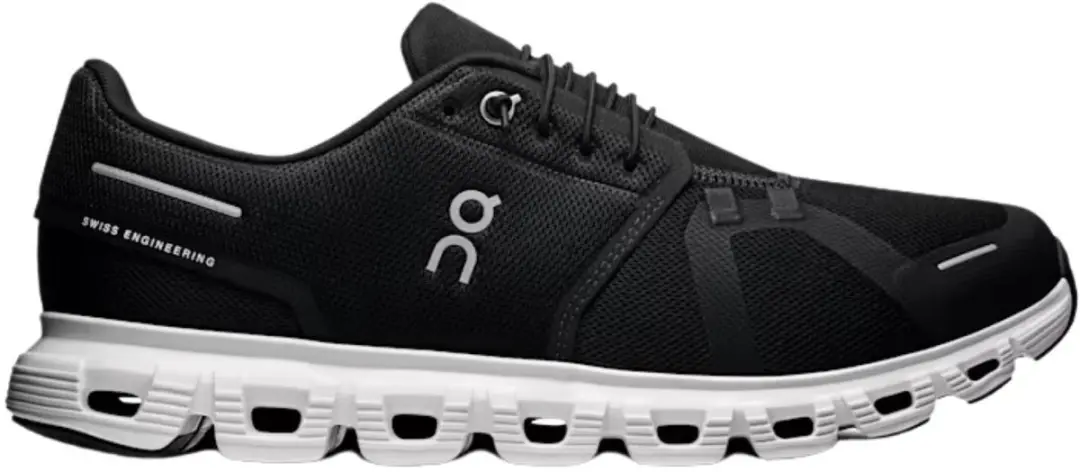 On Cloud 6 Wandelsneakers heren Zwart 47
