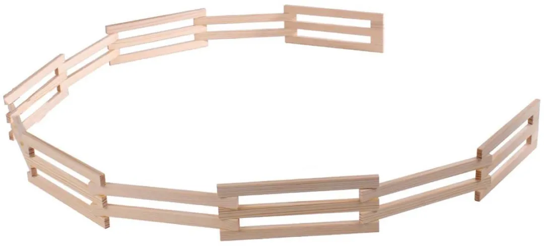 Kids Globe Houten Omheining 1:24 610303