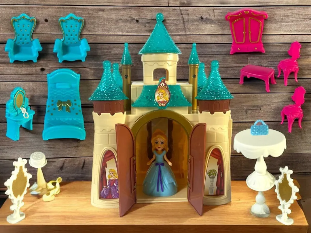 Ledy Toys Dream Castle Prinsessenkasteel - Poppenhuis met 15 accessoires - 3+ jaar
