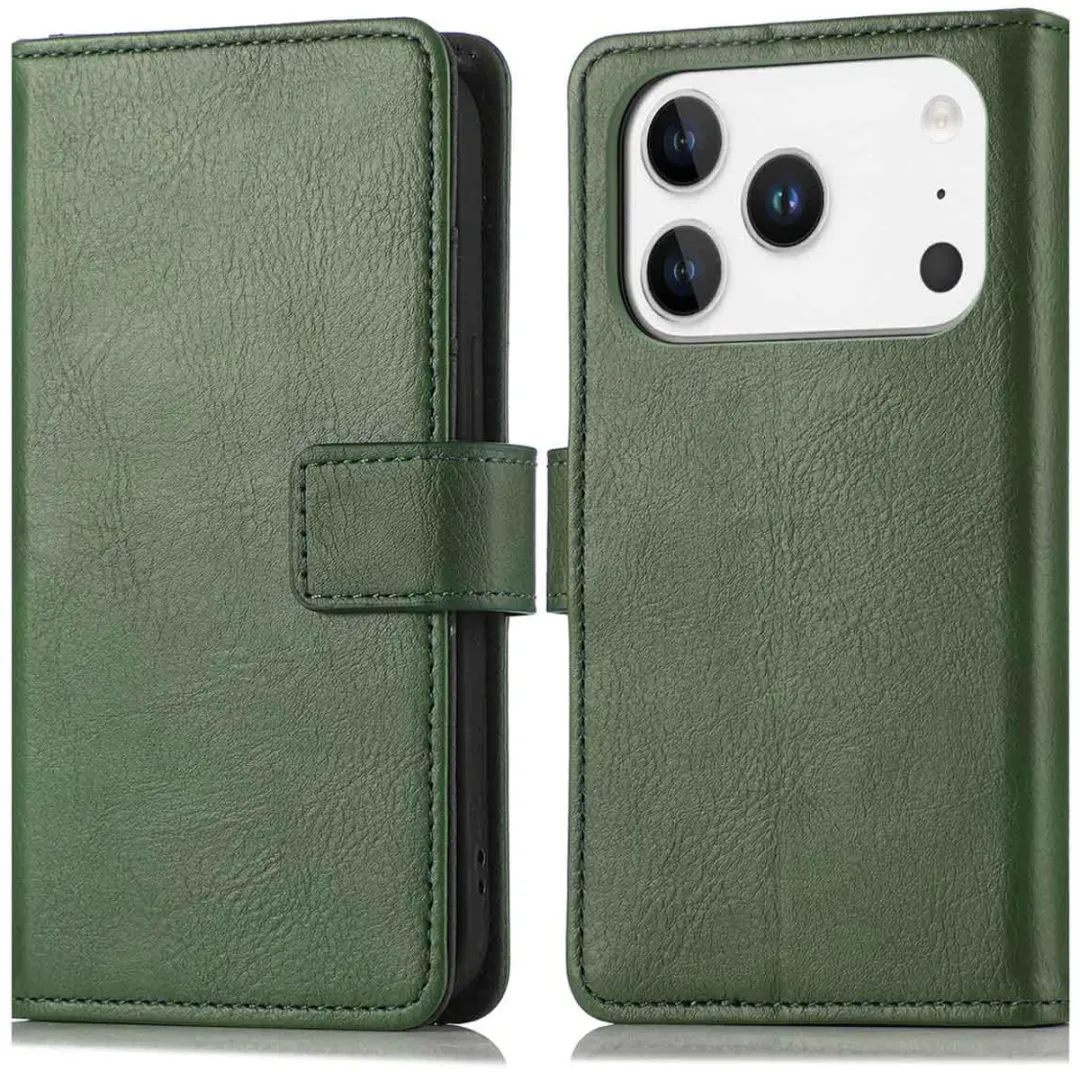 Imoshion Hoesje iPhone 17 Pro Max - 3 Pasjes Groen
