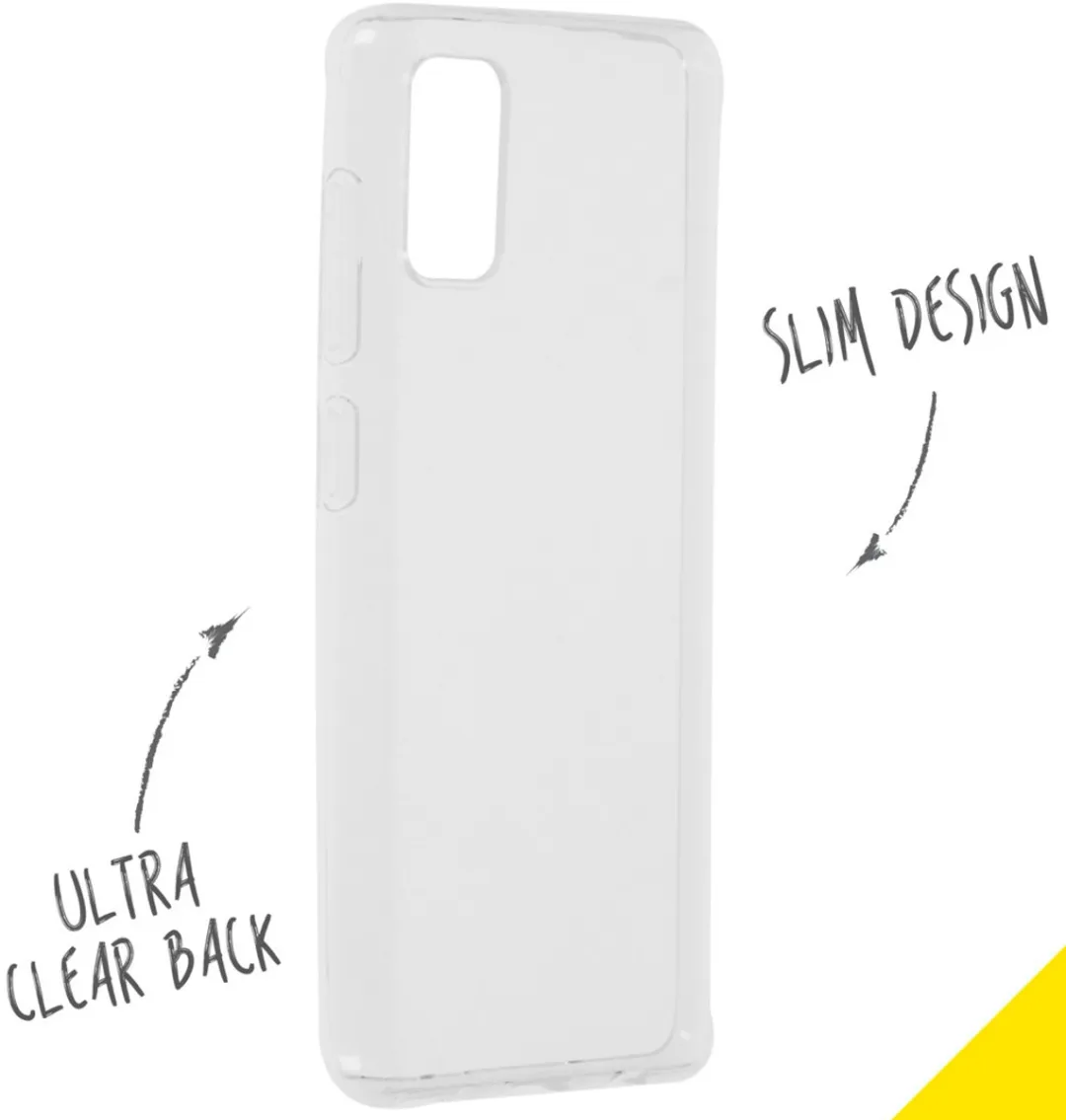 Accezz Hoesje Samsung Galaxy A41 - Transparant
