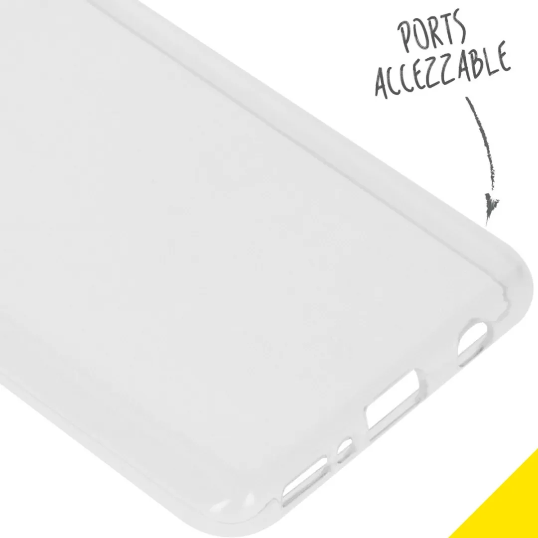 Accezz Hoesje Samsung Galaxy A41 - Transparant