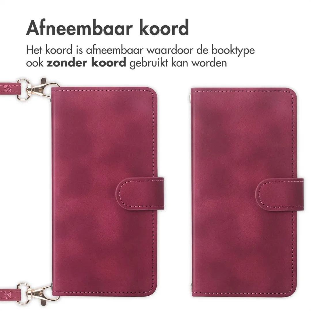 Imoshion Bookcase Hoesje Samsung Galaxy A54 - 3 Pasjes - Rood