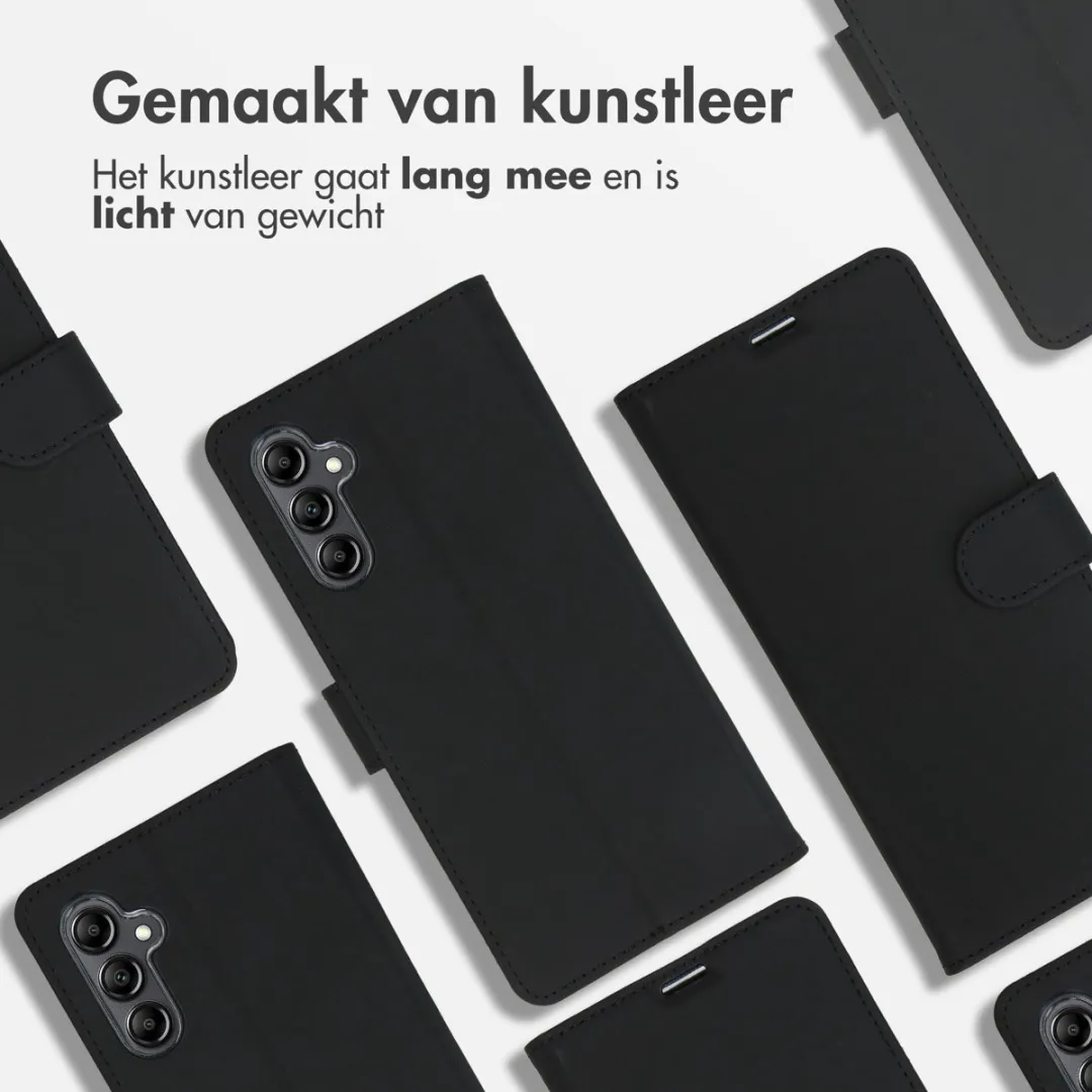 Accezz Hoesje Samsung Galaxy A14 Wallet Softcase - Zwart