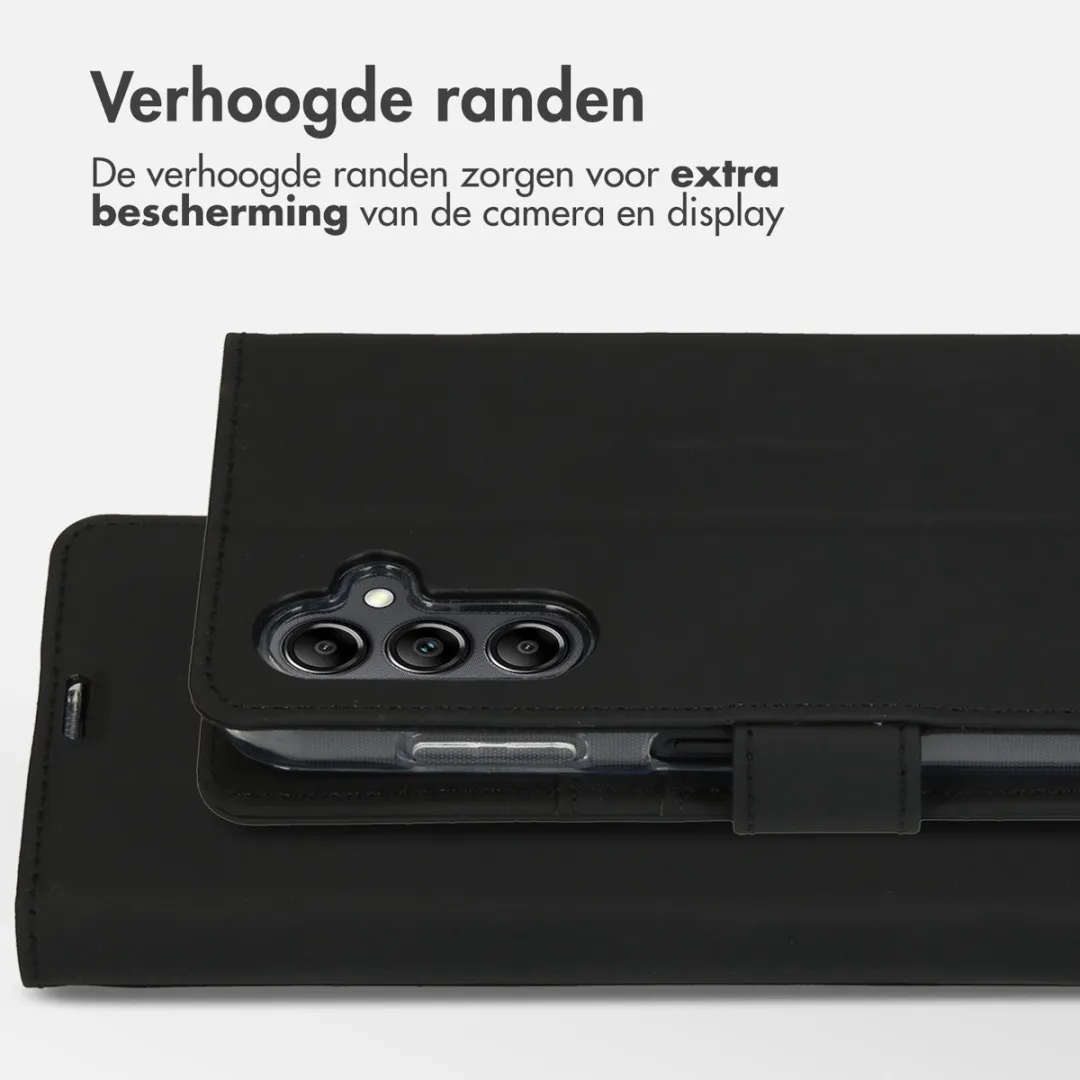 Accezz Hoesje Samsung Galaxy A14 Wallet Softcase - Zwart