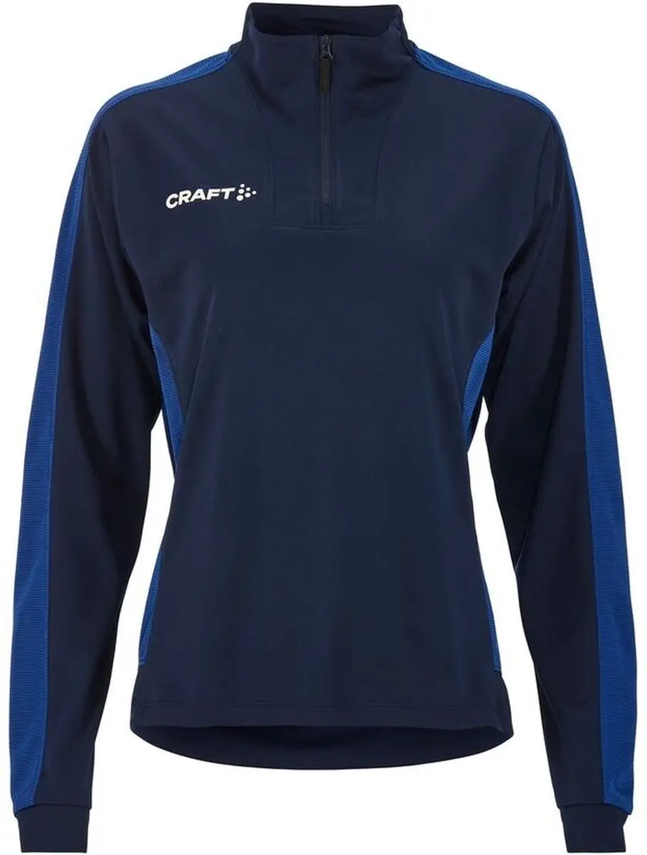Craft Evolve 2.0 Contrast Damestrui Halve Rits - Zwart/Geel - afbeelding 3 van 6