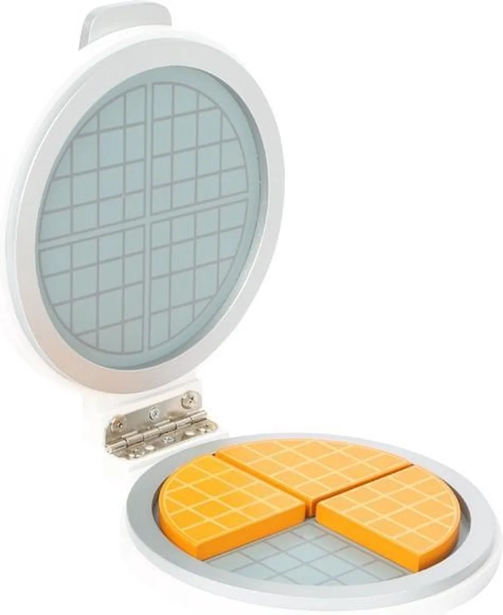 Small Foot Houten Wafelijzer Set 8-delig - Multicolor