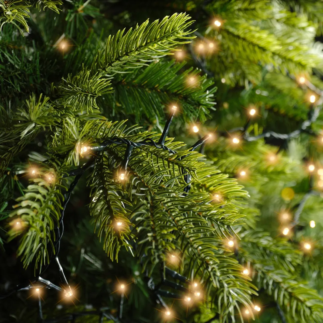 Lumineo LED Kerstverlichting 22,5m - 1000 Lampjes Goud - Dimbaar