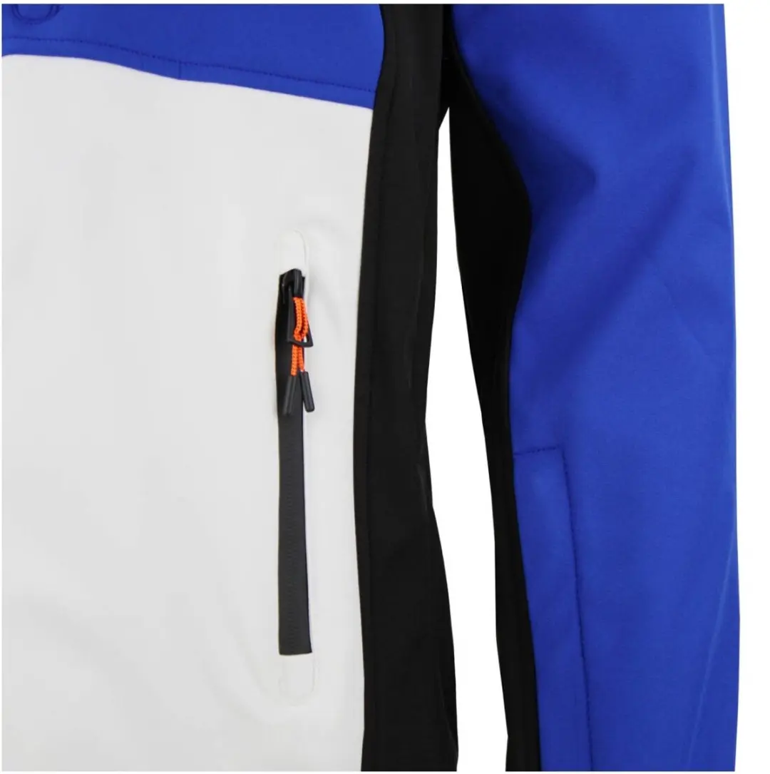 Peak Mountain Cametis/FF Softshell Jas - Blauw - afbeelding 6 van 6