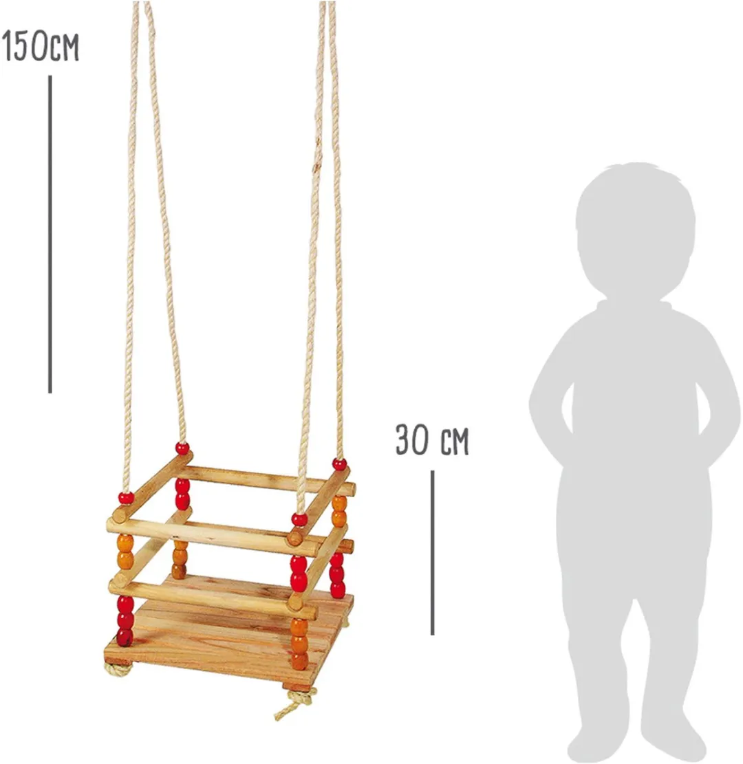 Small Foot Houten Peuterschommel 150cm - Beige