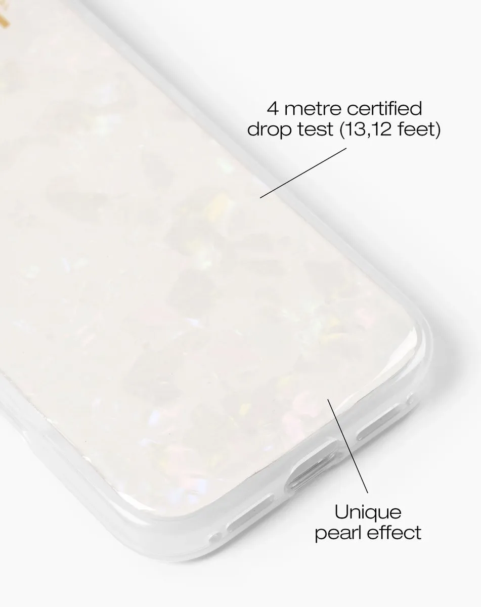 iDeal of Sweden Pearlised Case IDPLC-I2467-10 - iPhone 16 Plus - Wit
