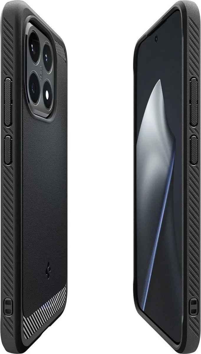 Spigen Rugged Armor Backcover Xiaomi 15T - Zwart