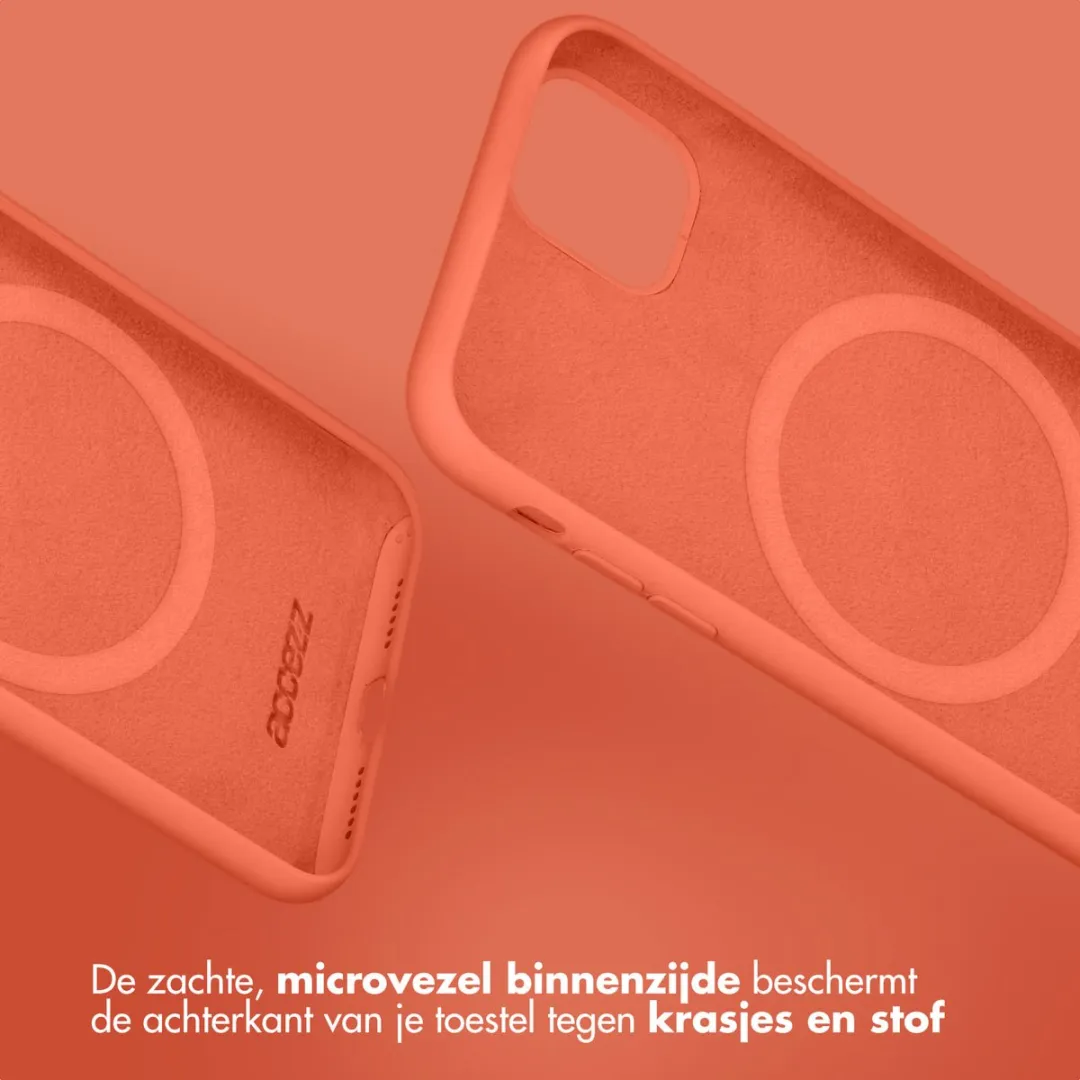 Accezz Hoesje iPhone 14 Pro Max Nectarine - MagSafe