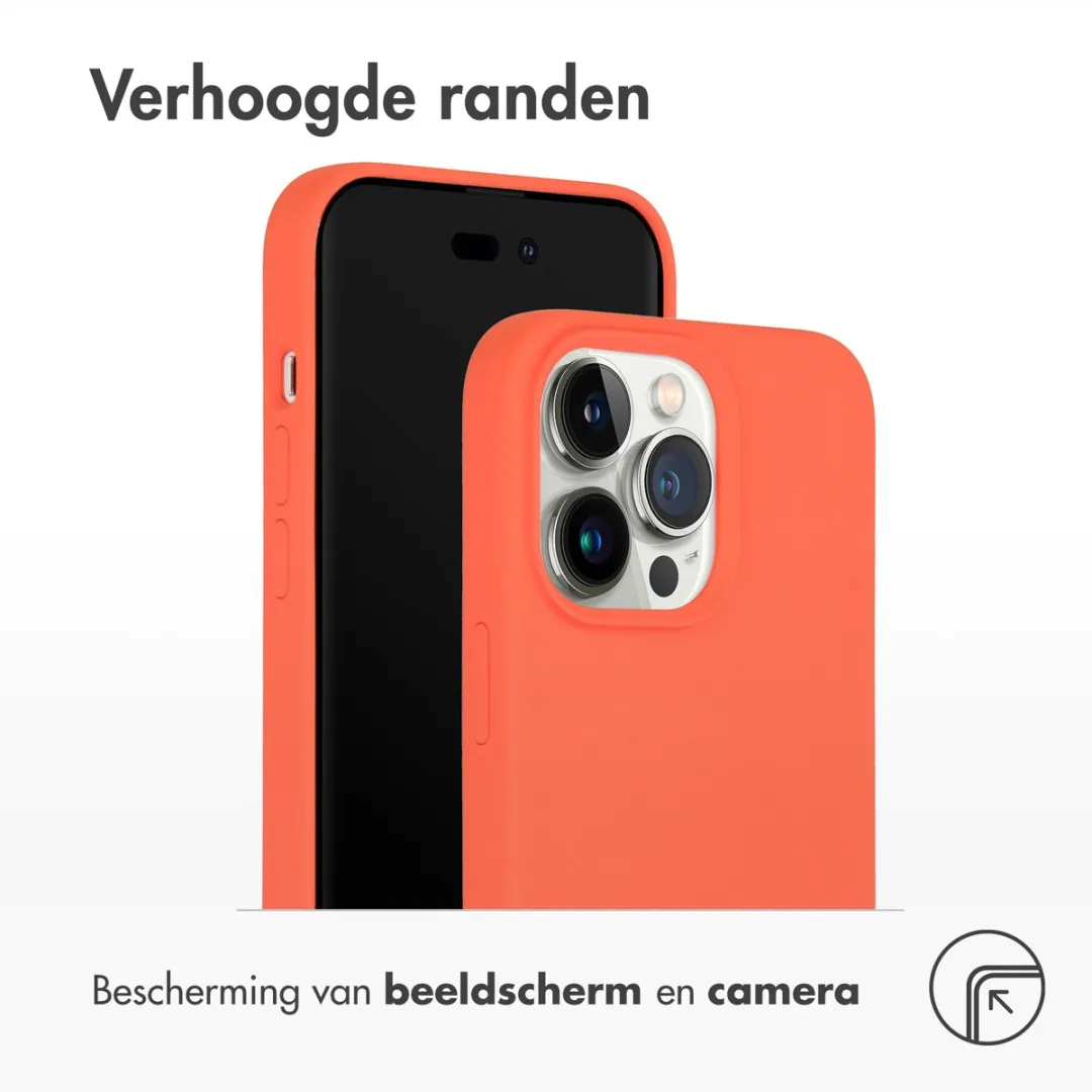 Accezz Hoesje iPhone 14 Pro Max Nectarine - MagSafe
