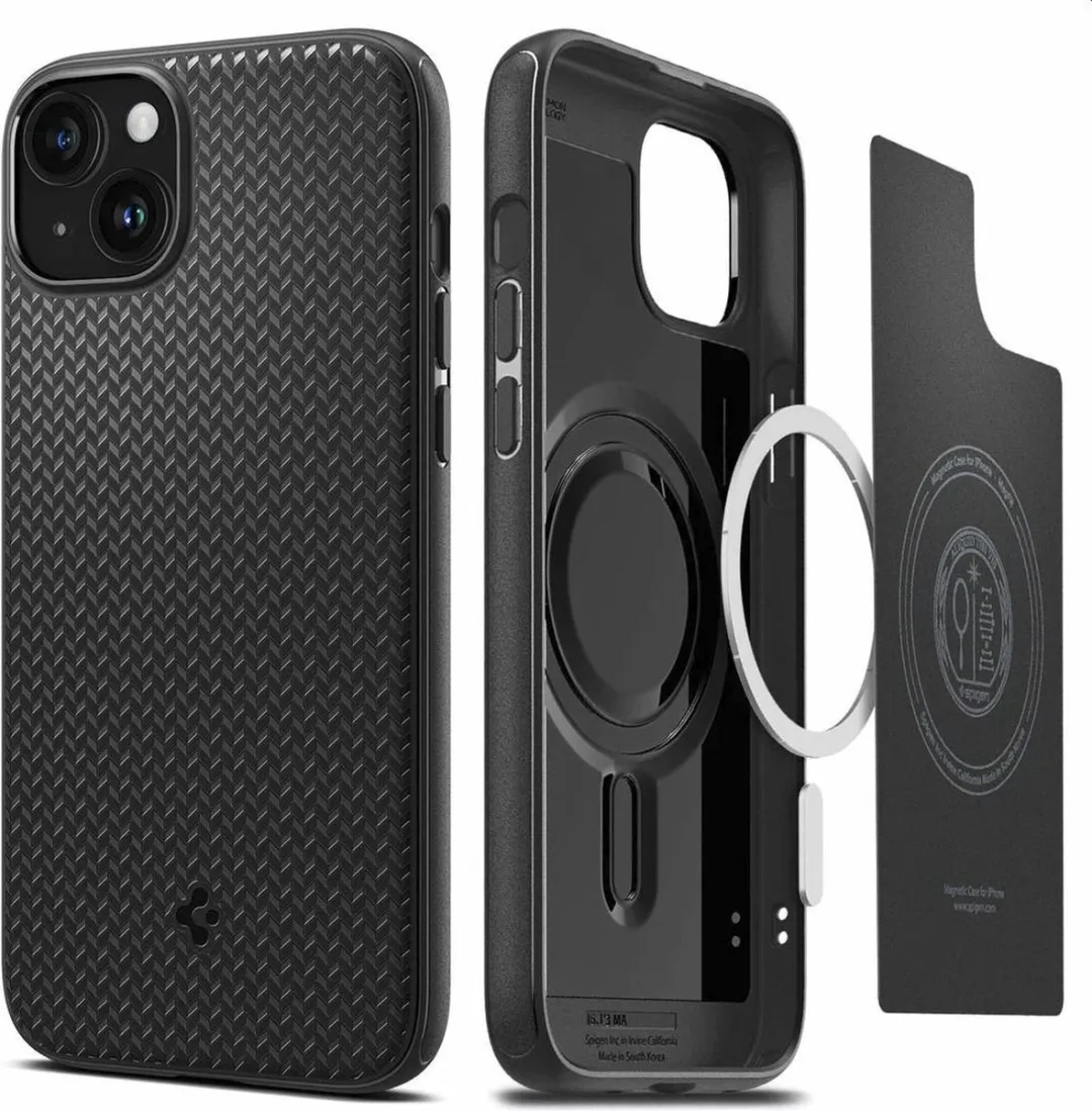 Spigen Magfit Armor Case ACS06815 iPhone 15 - Zwart